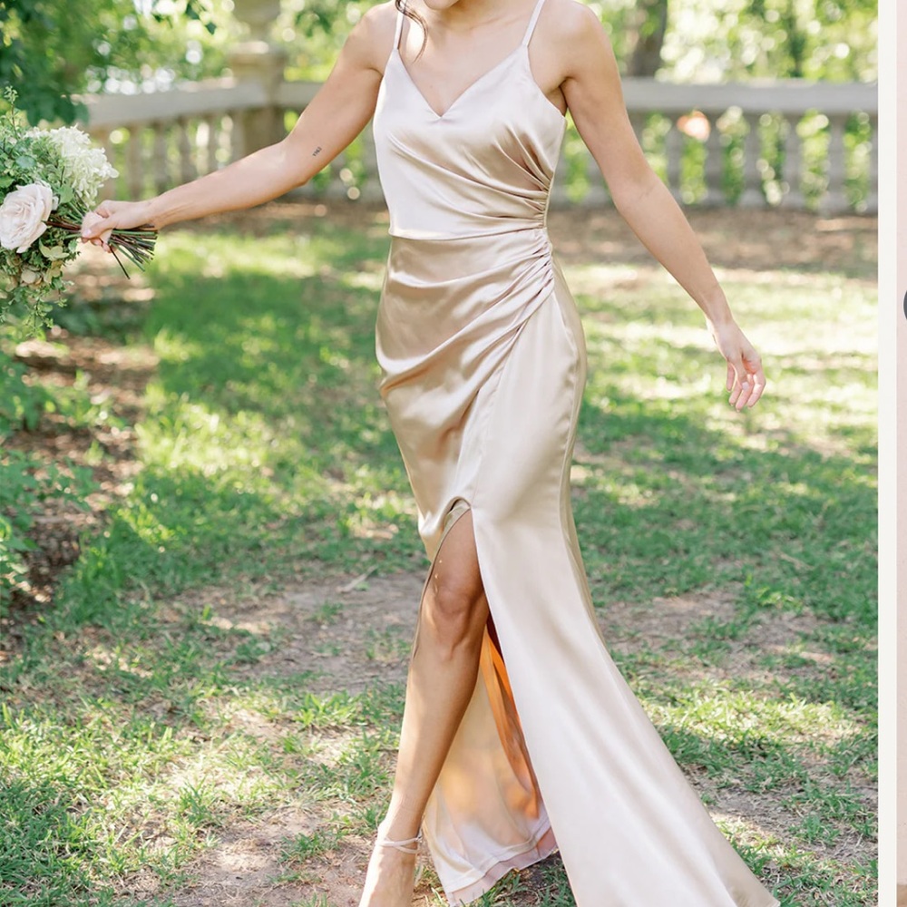 Revelry Rory Satin Dress